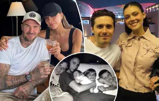Family drama continues, but David Beckham reminded his son he's still a