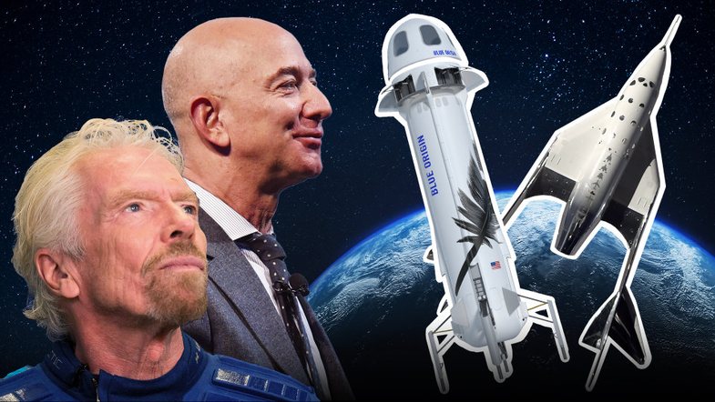 Jeff Bezos 'humbi' garën në hapësirë dhe reagimi i