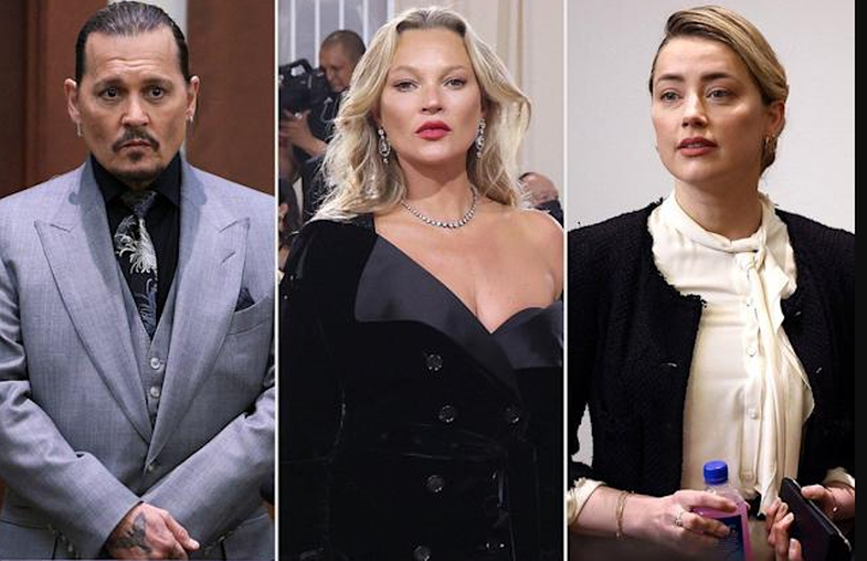 Kate Moss dëshmon në gjyqin Depp-Heard