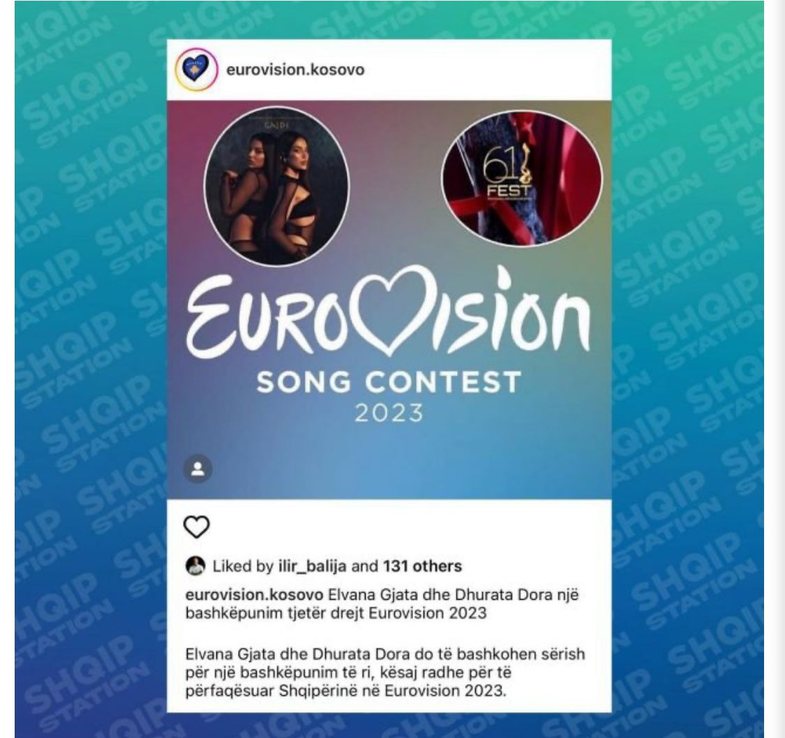 Elvana dhe Dhurata në Eurovision? Si qëndron e vërteta