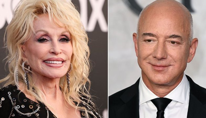 Dolly Parton merr $100 milionë nga Jeff Bezos