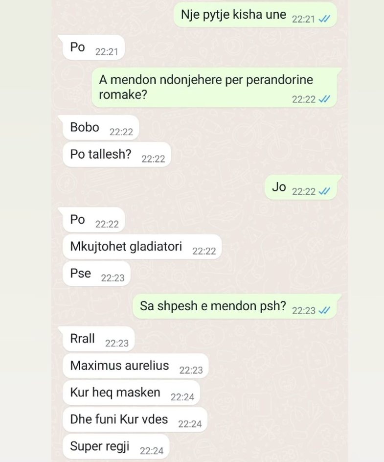 ‘A mendon ndonjëherë për Perandorinë Romake?’: