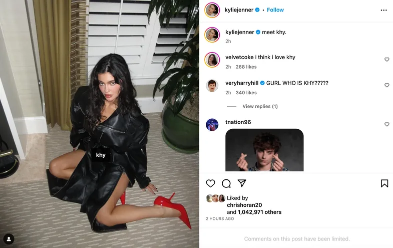 Çfarë është Khy që Kylie Jenner e paralajmëroi