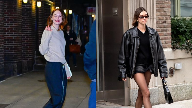 Emma Stone dhe Hailey Bieber aprovojnë trendin e ri të