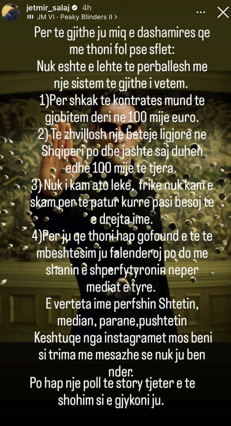 Jetmiri nuk ka në plan të ndalojë! Hap GoFundMe për