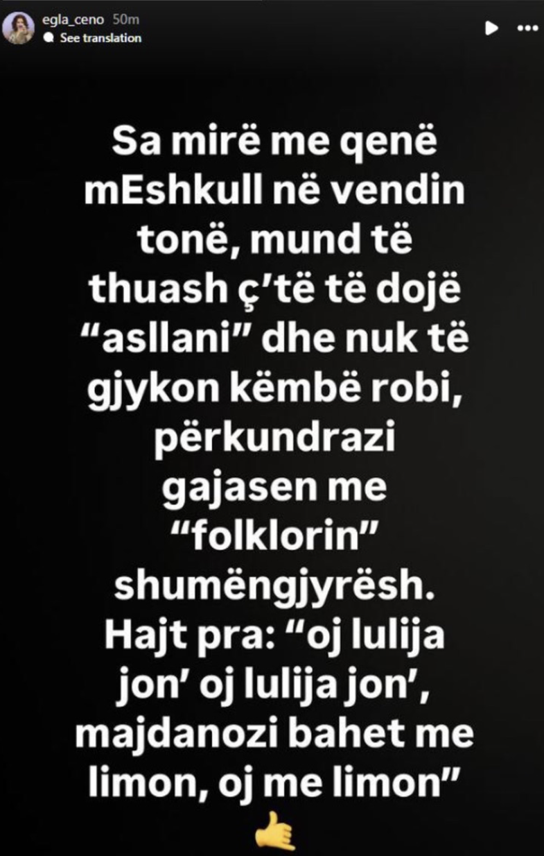 Debatit Deamishel-Luiz sapo iu shtua edhe Egla Ceno: “Sa mirë me