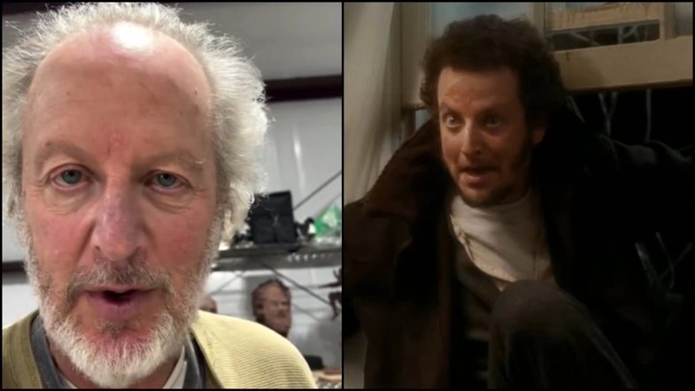 The bandit of "Home Alone" appears on social networks and surprises