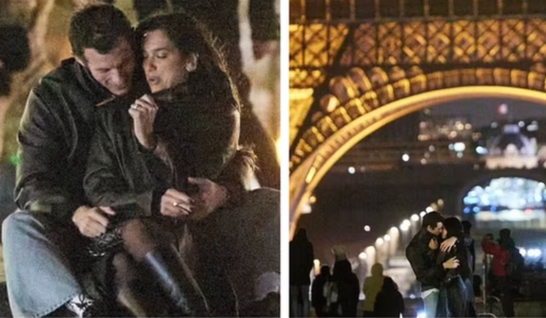 More in love than ever: Dua Lipa exchanges hugs and kisses in Paris with her