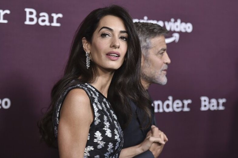 For those of you who aren't ready for skinny jeans: Amal Clooney wore the