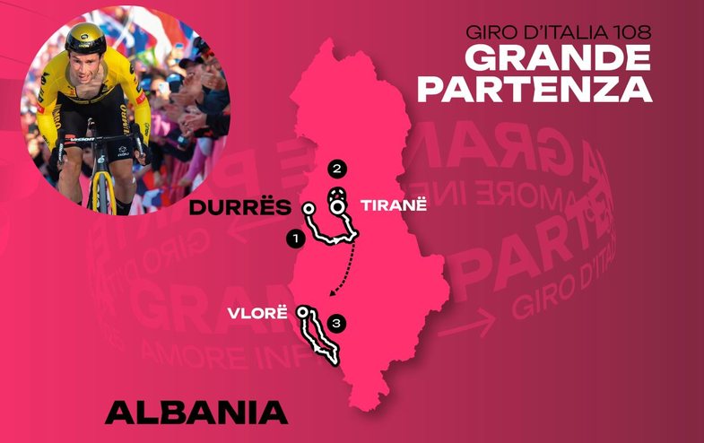 Giro d’Italia 2025: Rrugët që do të bllokohen nga