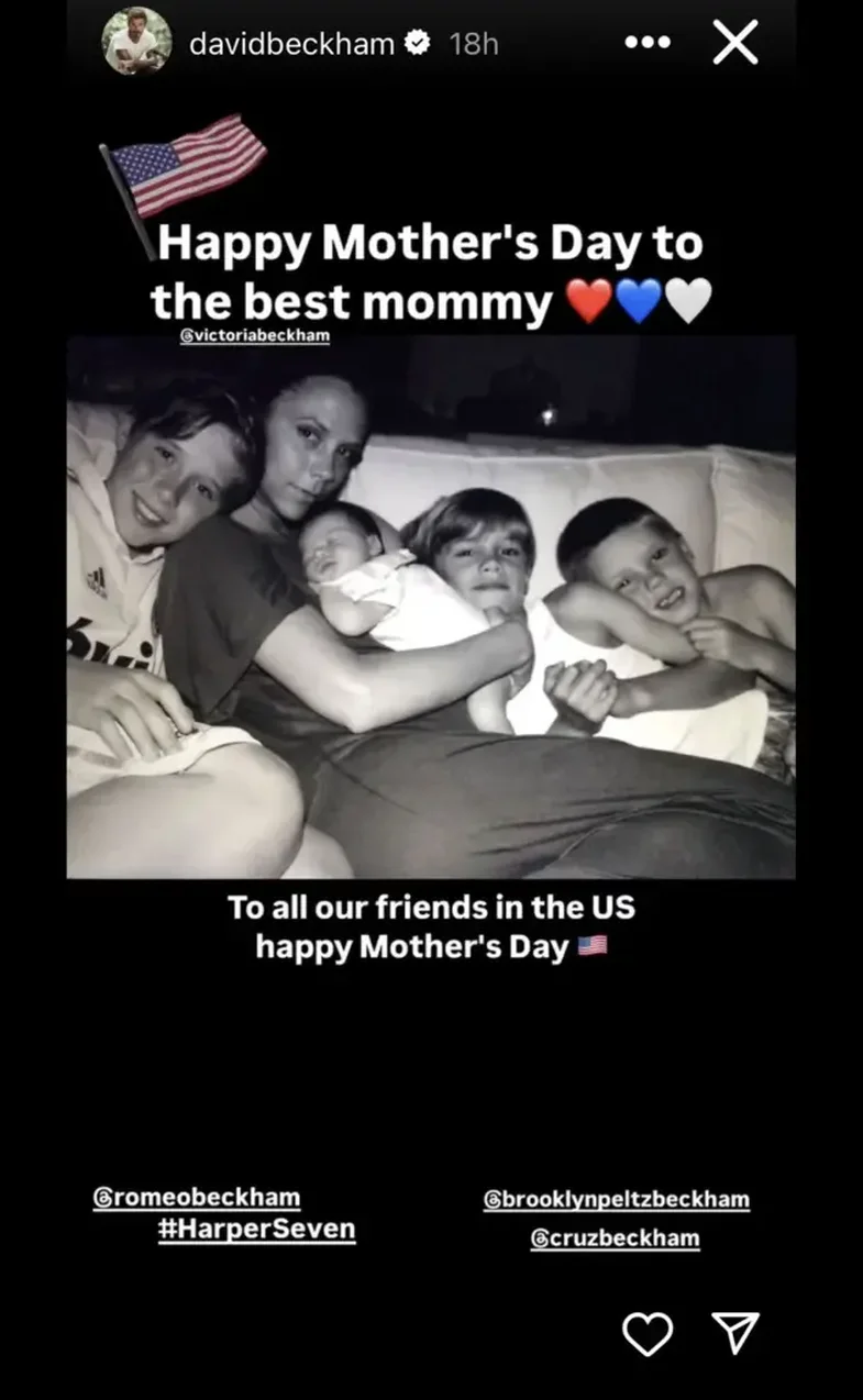 Family drama continues, but David Beckham reminded his son he's still a