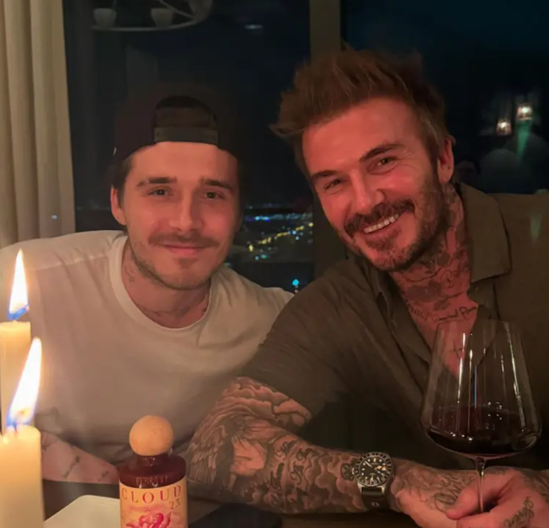 Family drama continues, but David Beckham reminded his son he's still a