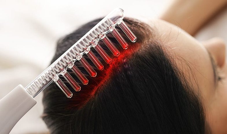 Does red light therapy grow hair? The internet says 'yes' – but