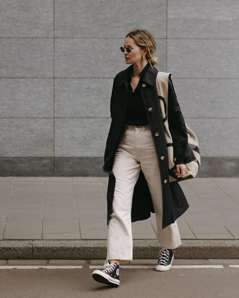 The formula for looking classy and elegant lies in the combination of these 2