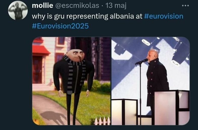 Eurovision 2025: Një listë me memet më virale në rrjet