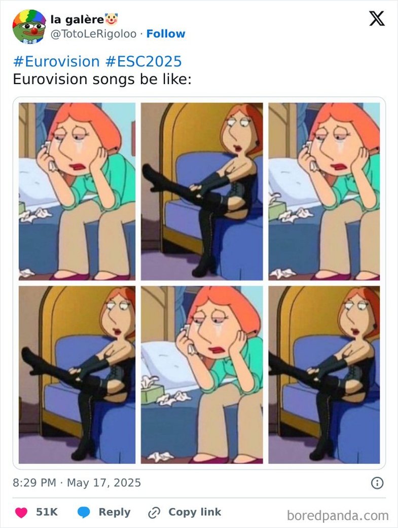 Eurovision 2025: Një listë me memet më virale në rrjet