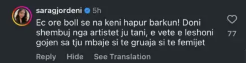 What happened?! Bardhi explodes at commentators: "You destroyed this people