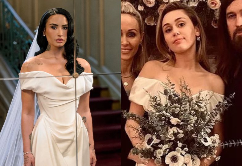Demi Lovato martohet. Interneti: “Prit, a s’është fustani