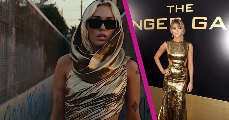 Miley Cyrus sqaron nëse fustani në “Flowers” ishte apo jo