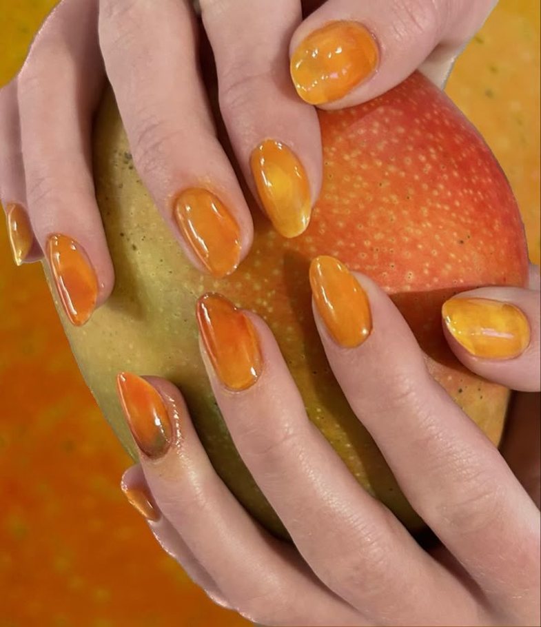 Inspired by fruit: This nail trend is sooo cool and summery