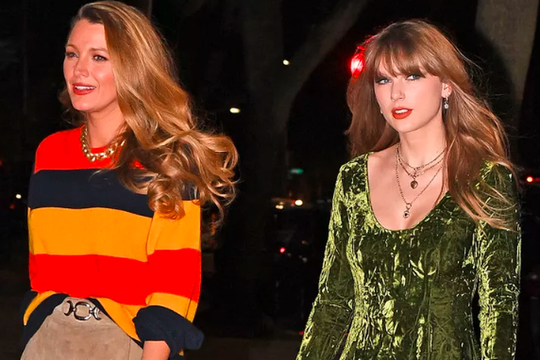 What's going on? Taylor Swift and Blake Lively are giving their friendship